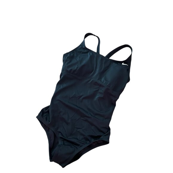 Nike Black Women's One Piece Swimsuit - Picture 2 of 7